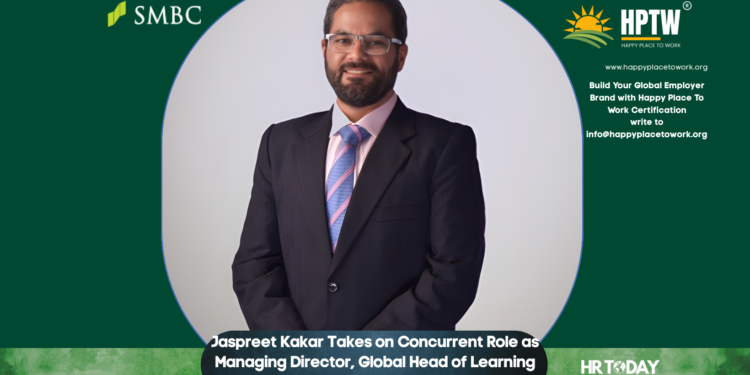 Jaspreet Kakar Takes on Concurrent Role as Managing Director, Global Head of Learning at SMBC Group