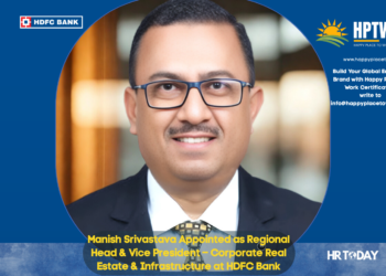 Manish Srivastava Appointed as Regional Head & Vice President – Corporate Real Estate & Infrastructure at HDFC Bank