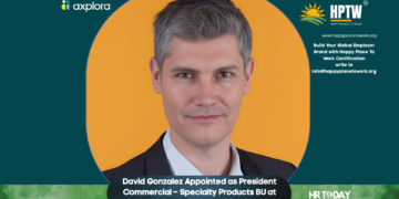 David Gonzalez Appointed as President Commercial – Specialty Products BU at Axplora