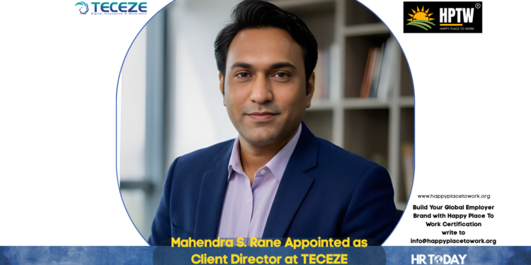 Mahendra S. Rane Appointed as Client Director at TECEZE