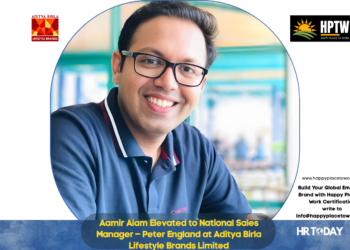 Aamir Alam Elevated to National Sales Manager – Peter England at Aditya Birla Lifestyle Brands Limited