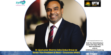 Dr Ajaykumar Sharma Joins Zydus Group as Senior Vice President & Head – Corporate Affairs