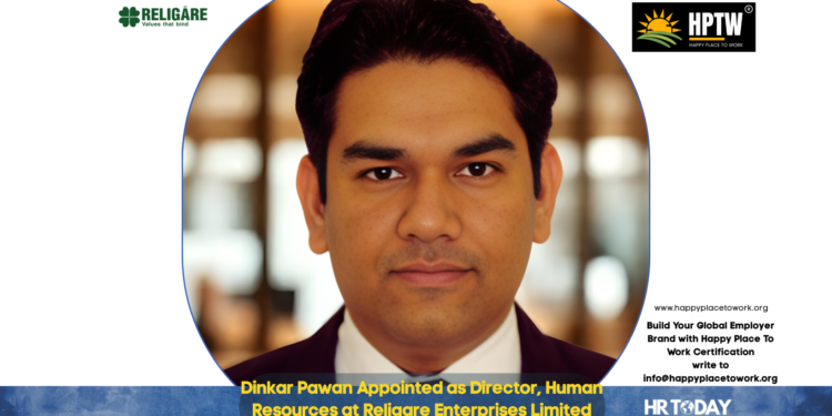 Dinkar Pawan Appointed as Director, Human Resources at Religare Enterprises Limited