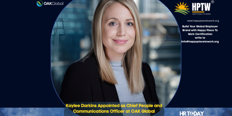 Kaylee Darkins Appointed as Chief People and Communications Officer at OAK Global
