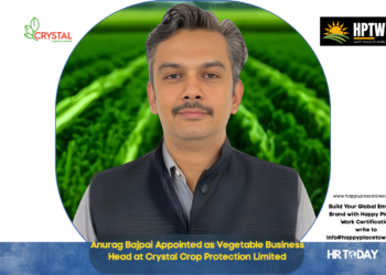 Anurag Bajpai Appointed as Vegetable Business Head at Crystal Crop Protection Limited
