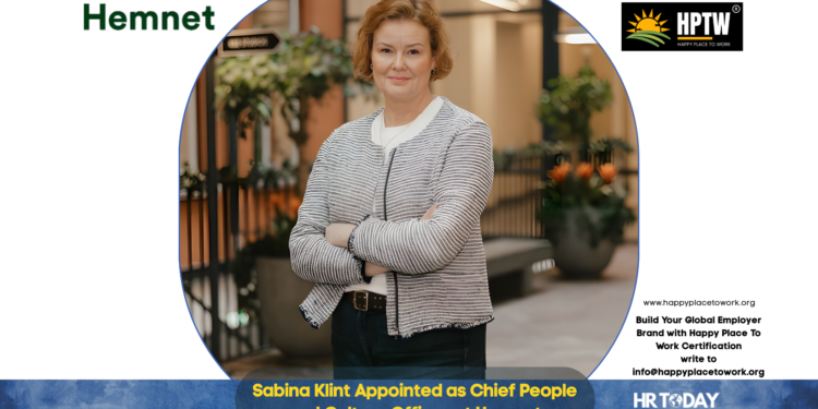 Sabina Klint Appointed as Chief People and Culture Officer at Hemnet
