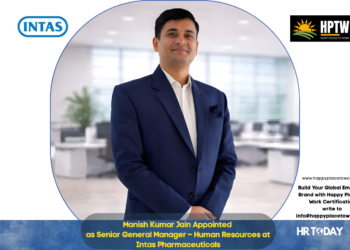 Manish Kumar Jain Appointed as Senior General Manager – Human Resources at Intas Pharmaceuticals