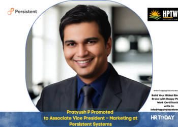 Pratyush P Promoted to Associate Vice President – Marketing at Persistent Systems