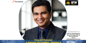 Pratyush P Promoted to Associate Vice President – Marketing at Persistent Systems