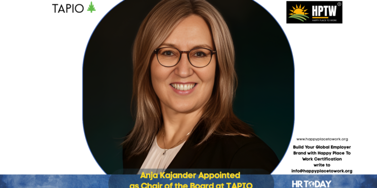 Anja Kajander Appointed as Chair of the Board at TAPIO