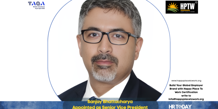 Sanjay Bhattacharya Appointed as Senior Vice President at TAQA Water Solutions