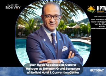 Elton Hurtis Appointed as General Manager at Sheraton Grand Bengaluru Whitefield Hotel & Convention Center
