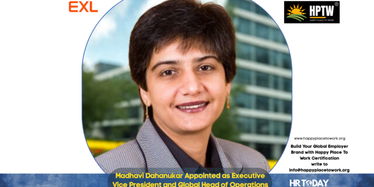 Madhavi Dahanukar Appointed as Executive Vice President and Global Head of Operations at EXL