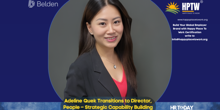 Adeline Quek Transitions to Director, People – Strategic Capability Building at Belden Inc.