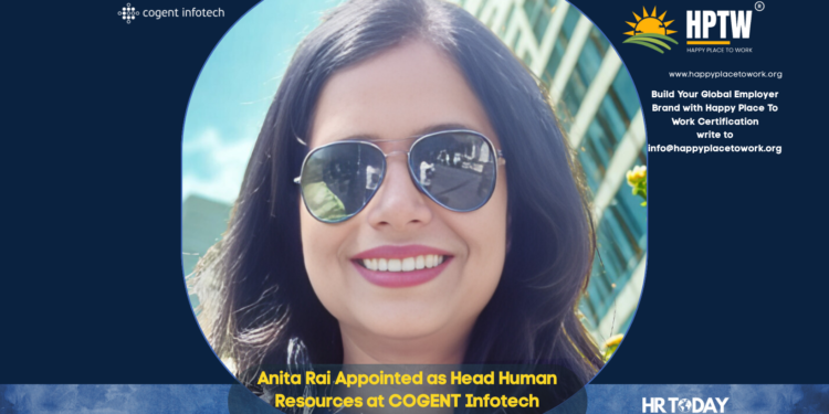 Anita Rai Appointed as Head Human Resources at COGENT Infotech