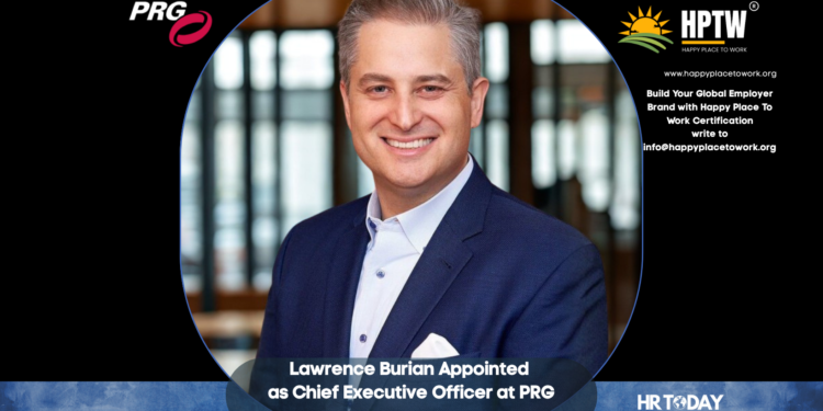 Lawrence Burian Appointed as Chief Executive Officer at PRG