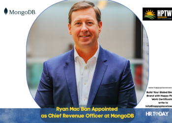Ryan Mac Ban Appointed as Chief Revenue Officer at MongoDB