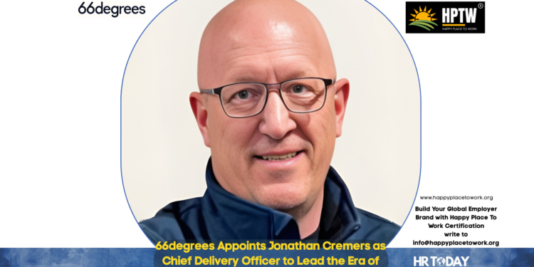 66degrees Appoints Jonathan Cremers as Chief Delivery Officer to Lead the Era of Agentic Teams