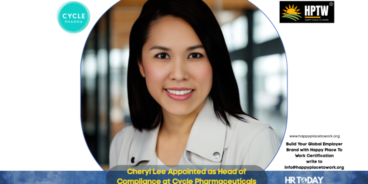 Cheryl Lee Appointed as Head of Compliance at Cycle Pharmaceuticals