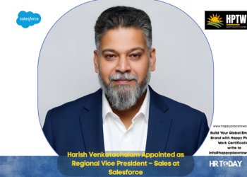 Harish Venkatachalam Appointed as Regional Vice President – Sales at Salesforce