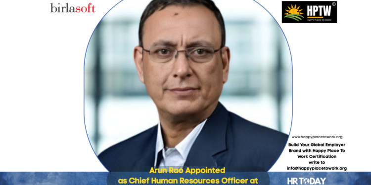 Arun Rao Appointed as Chief Human Resources Officer at Birlasoft