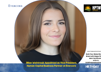 Jillian Weintraub Appointed as Vice President, Human Capital Business Partner at Evercore