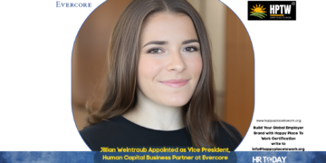 Jillian Weintraub Appointed as Vice President, Human Capital Business Partner at Evercore