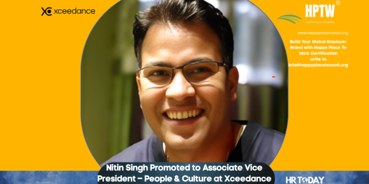 Nitin Singh Promoted to Associate Vice President – People & Culture at Xceedance