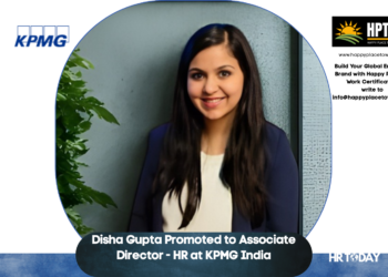 Disha Gupta Promoted to Associate Director - HR at KPMG India