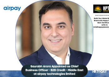 Saurabh Arora Appointed as Chief Business Officer - B2B Credit - Middle East at airpay technologies limited
