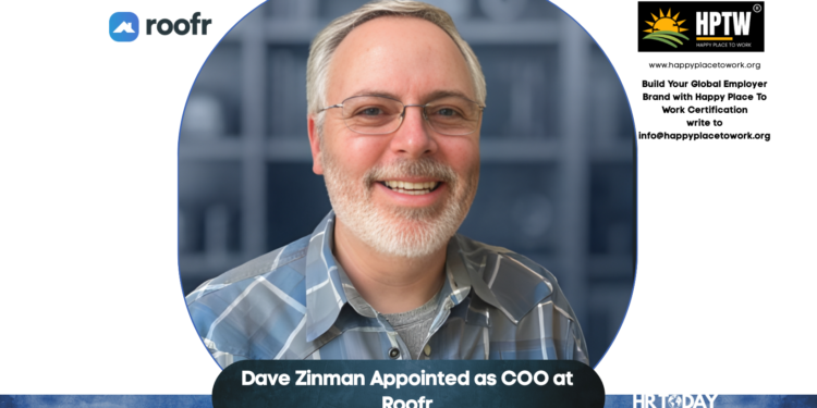 Dave Zinman Appointed as COO at Roofr
