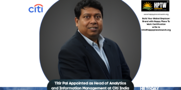 Titir Pal Appointed as Head of Analytics and Information Management at Citi India