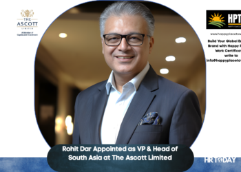 Rohit Dar Appointed as VP & Head of South Asia at The Ascott Limited