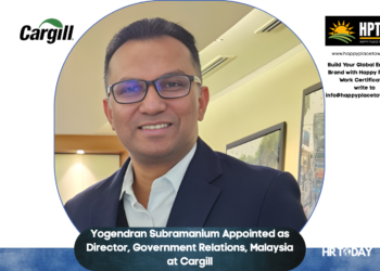 Yogendran Subramanium Appointed as Director, Government Relations, Malaysia at Cargill