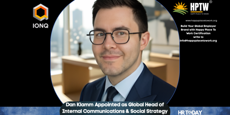 Dan Klamm Appointed as Global Head of Internal Communications & Social Strategy at IonQ