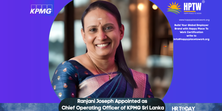 Ranjani Joseph Appointed as Chief Operating Officer of KPMG Sri Lanka and Maldives Ranjani Joseph Appointed as Chief Operating Officer of KPMG Sri Lanka and Maldives Ranjani Joseph Appointed as Chief Operating Officer of KPMG Sri Lanka and Maldives