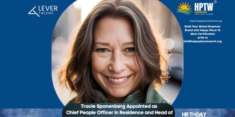 Tracie Sponenberg Appointed as Chief People Officer in Residence and Head of Fractional HR Practice at Lever Talent, Inc.