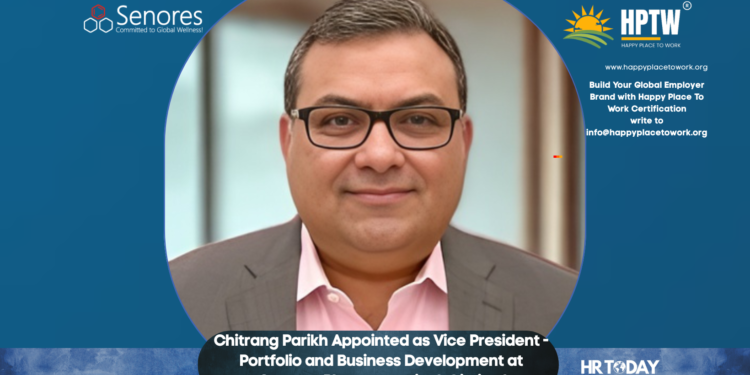 Chitrang Parikh Appointed as Vice President - Portfolio and Business Development at Senores Pharmaceuticals Limited