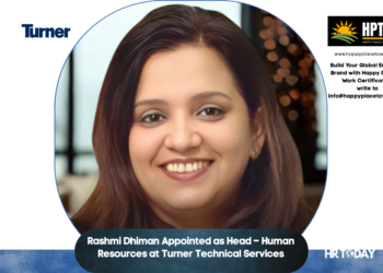 Rashmi Dhiman Appointed as Head – Human Resources at Turner Technical Services