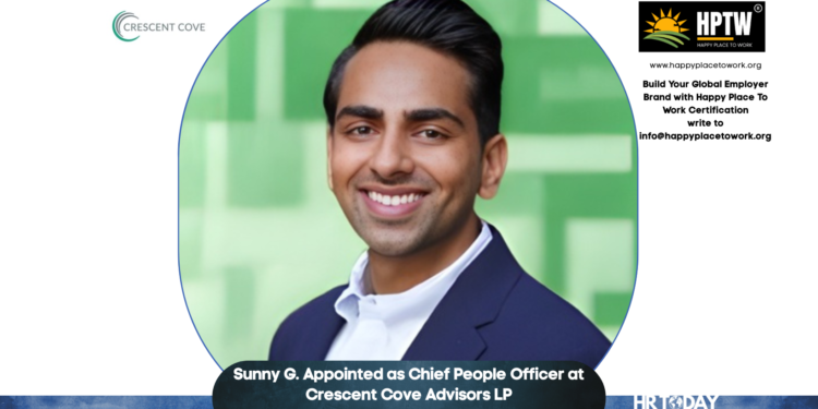 Sunny G. Appointed as Chief People Officer at Crescent Cove Advisors LP