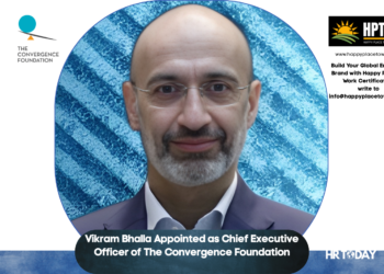 Vikram Bhalla Appointed as Chief Executive Officer of The Convergence Foundation