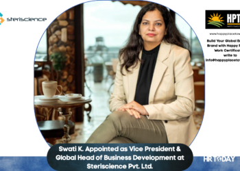 Swati K. Appointed as Vice President & Global Head of Business Development at Steriscience Pvt. Ltd.