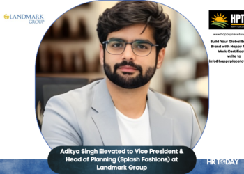 Aditya Singh Elevated to Vice President & Head of Planning (Splash Fashions) at Landmark Group