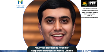 Mitul Vyas Elevated to Head HR - Corporate Functions at Marico Limited