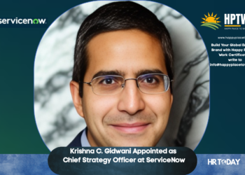 Krishna C. Gidwani Appointed as Chief Strategy Officer at ServiceNow