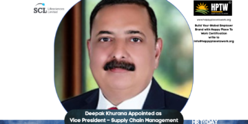 Deepak Khurana Appointed as Vice President – Supply Chain Management at SCL Lifesciences Limited