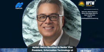 Ashish Mehta Elevated to Senior Vice President, Information Technology at Topcon Positioning Systems