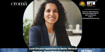 Lavin D'cunha Appointed as Senior General Manager - Brand Marketing at Croma