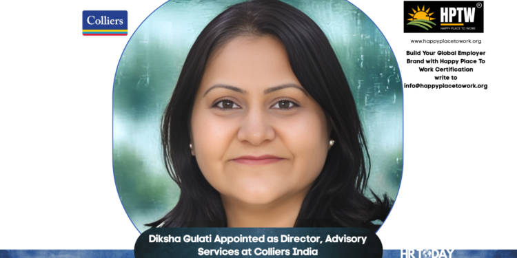 Diksha Gulati Appointed as Director, Advisory Services at Colliers India