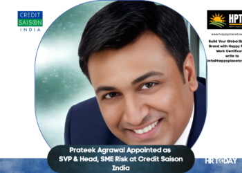 Prateek Agrawal Appointed as SVP & Head, SME Risk at Credit Saison India